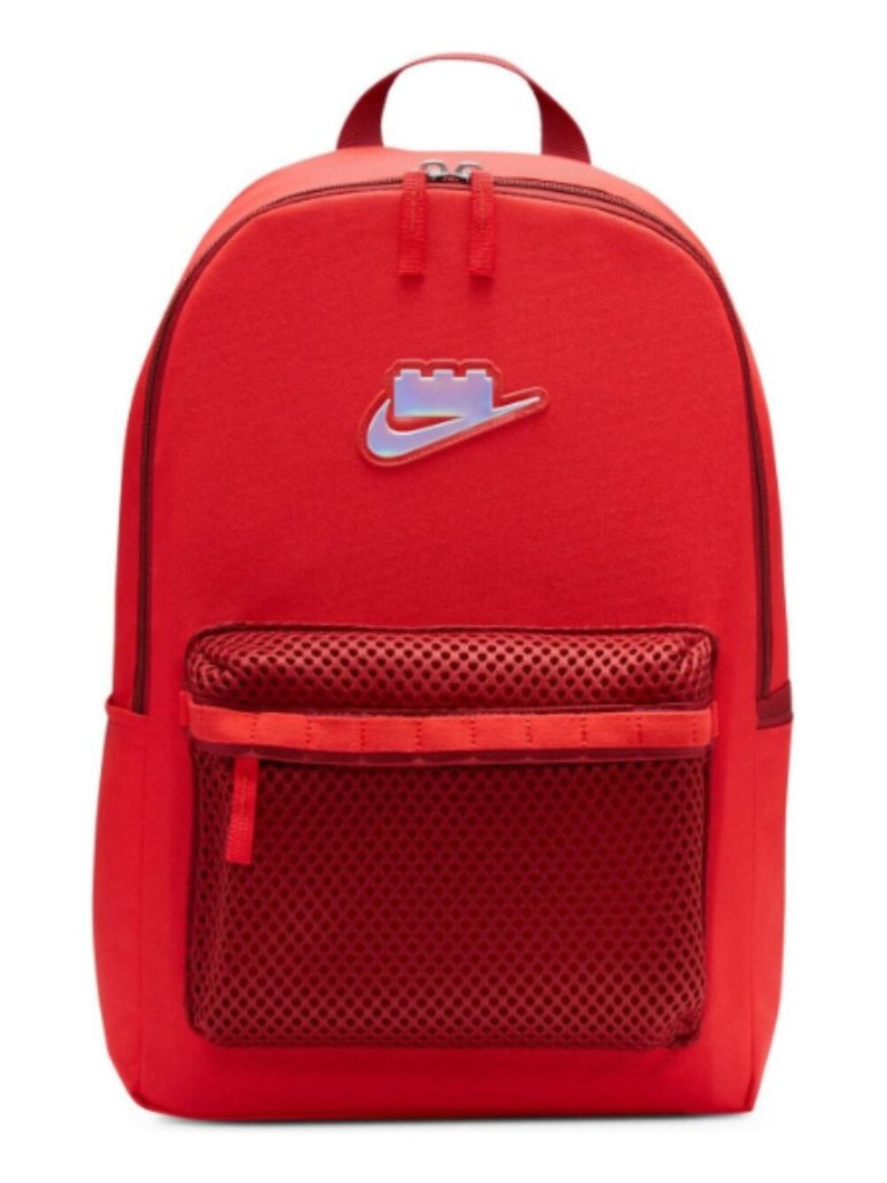 Nike x Lego Collection Heritage Backpack 'Rush Red Dark Cayenne'